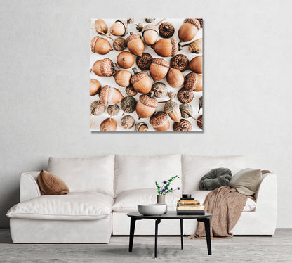 Acorns Canvas Print-Canvas Print-CetArt-1 panel-12x12 inches-CetArt