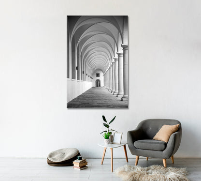 Arch in Building Dresden Germany Canvas Print-Canvas Print-CetArt-1 panel-16x24 inches-CetArt