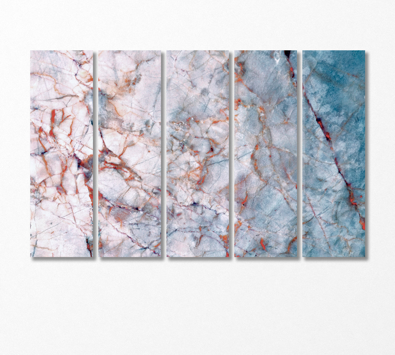 Abstract Natural Stone Pattern Canvas Print-Canvas Print-CetArt-5 Panels-36x24 inches-CetArt