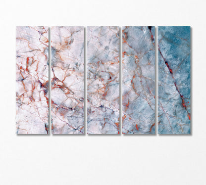 Abstract Natural Stone Pattern Canvas Print-Canvas Print-CetArt-5 Panels-36x24 inches-CetArt