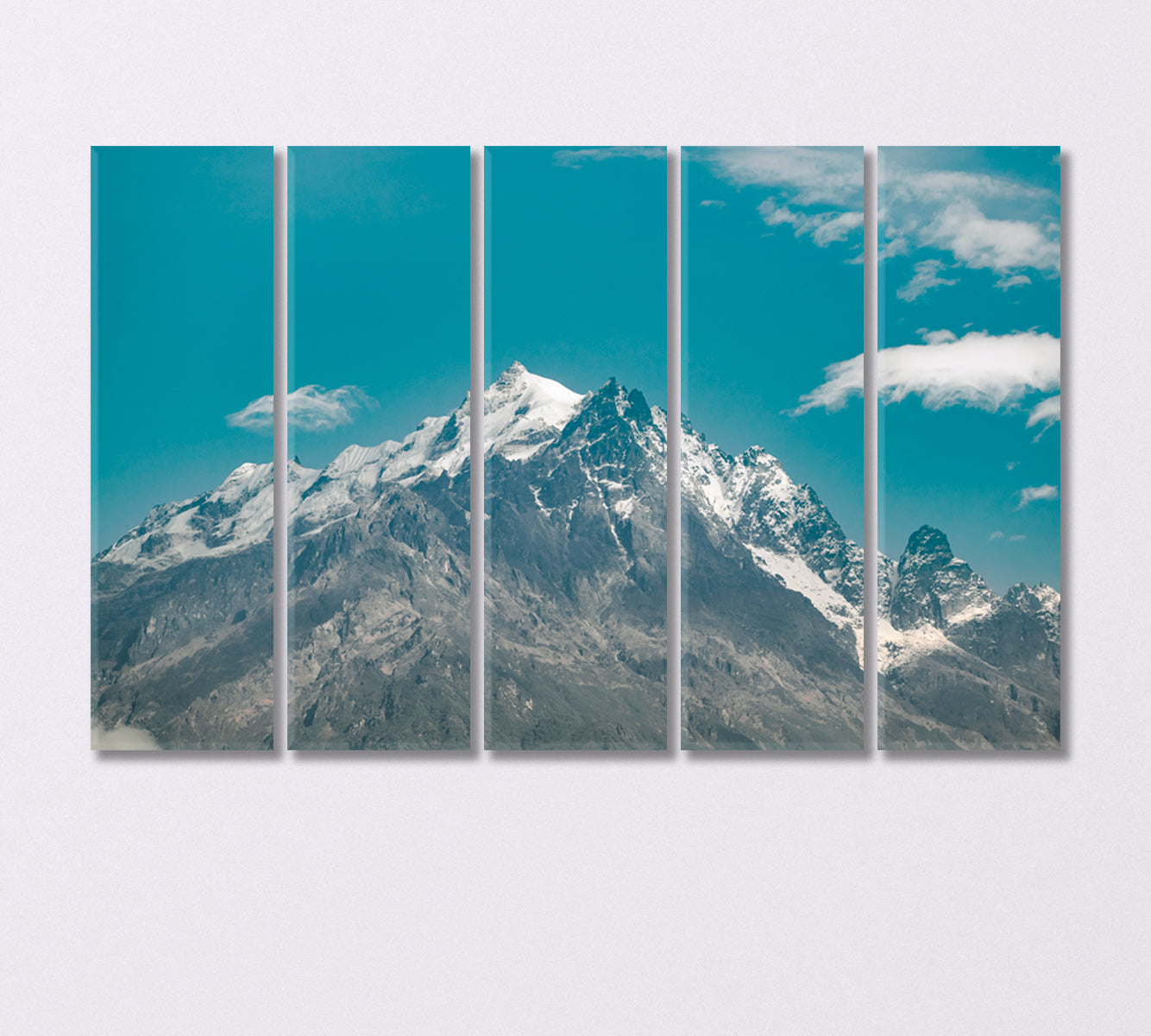 Himalayas Mountain Range Canvas Print-Canvas Print-CetArt-5 Panels-36x24 inches-CetArt