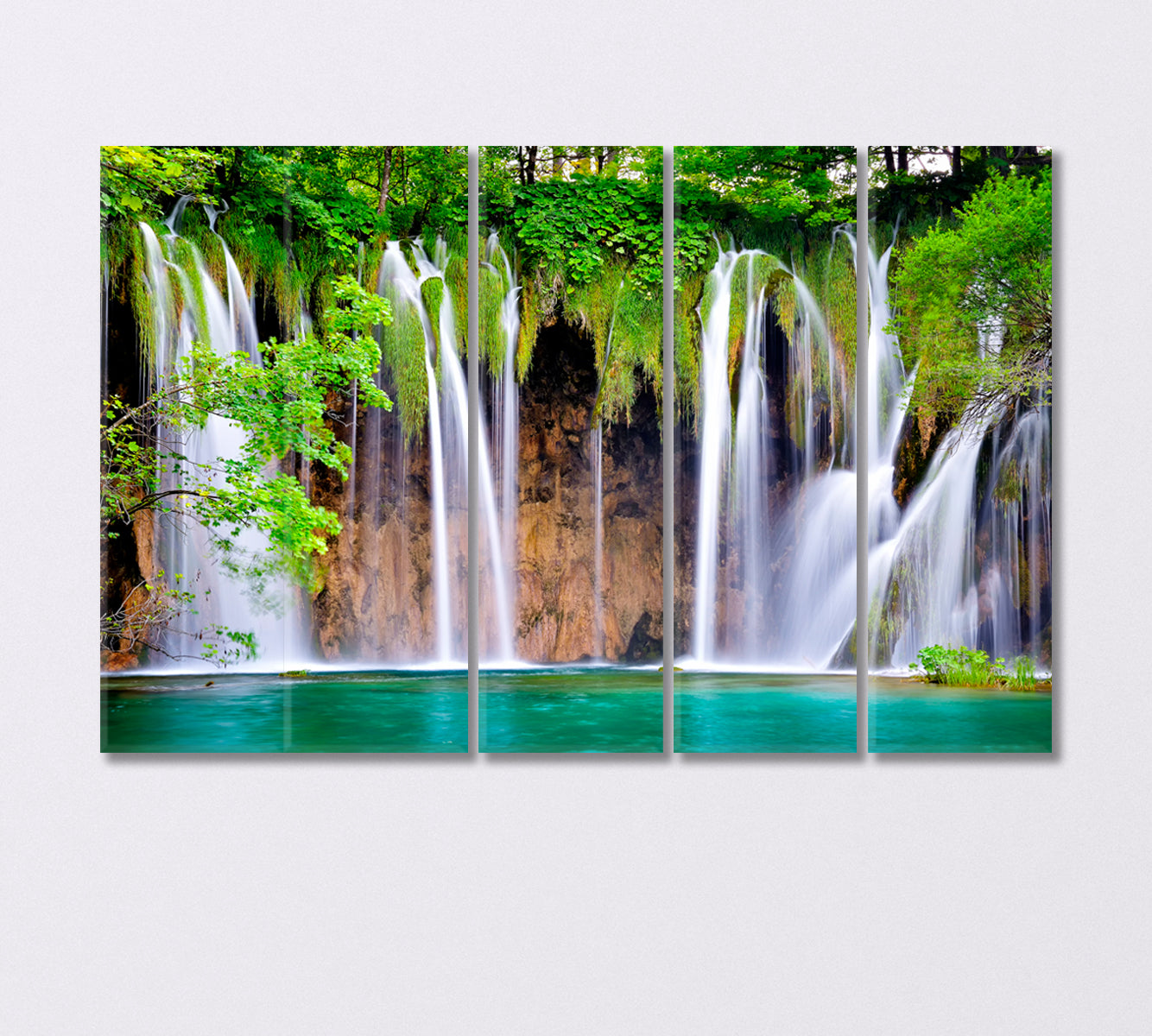 Plitvice Lakes National Park Canvas Print-Canvas Print-CetArt-5 Panels-36x24 inches-CetArt