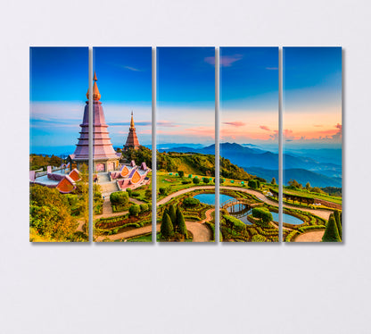 Doi Inthanon National Park Thailand Canvas Print-Canvas Print-CetArt-5 Panels-36x24 inches-CetArt