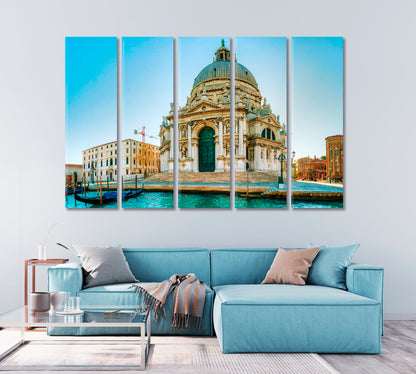 Church of Santa Maria Della Salute Venice Italy Canvas Print-Canvas Print-CetArt-1 Panel-24x16 inches-CetArt