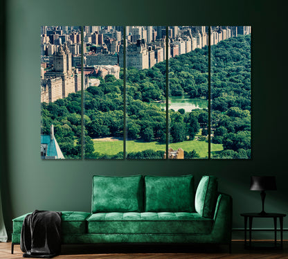 Central Park New York City Canvas Print-Canvas Print-CetArt-1 Panel-24x16 inches-CetArt