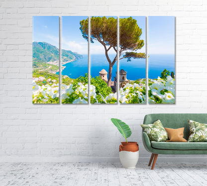 Ravello Amalfi Coast Italy Canvas Print-Canvas Print-CetArt-1 Panel-24x16 inches-CetArt