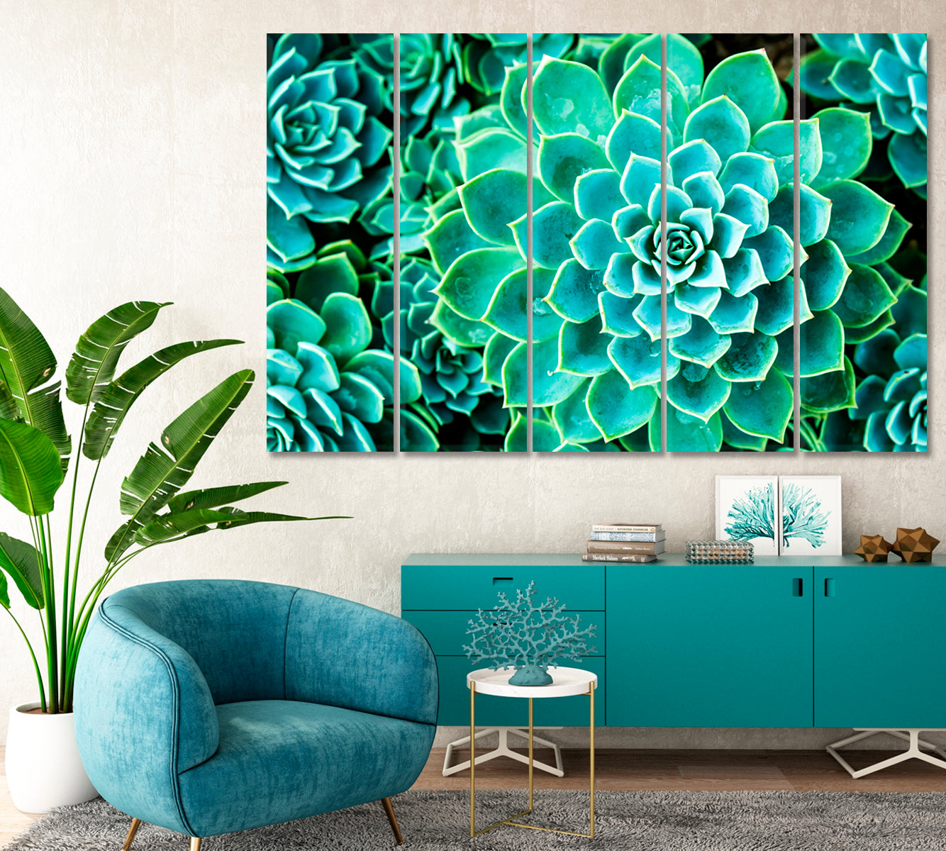 Magic Cactus in Botanic Garden Thailand Canvas Print-Canvas Print-CetArt-1 Panel-24x16 inches-CetArt