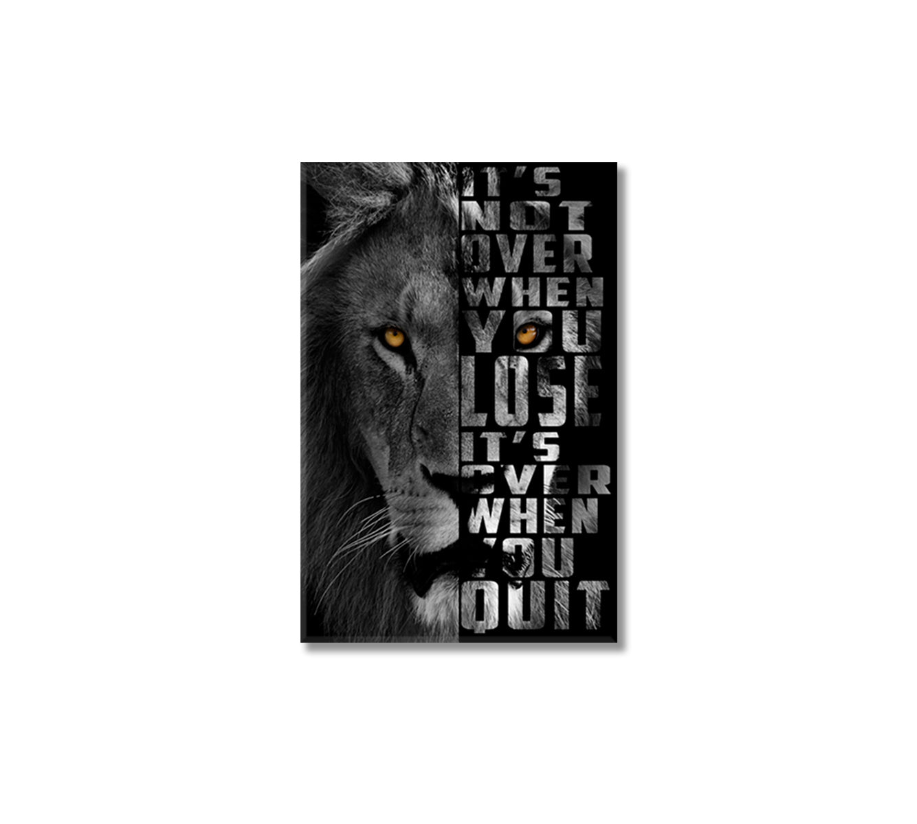 Lion Canvas Print-Canvas Print-CetArt-1 panel-16x24 inches-CetArt