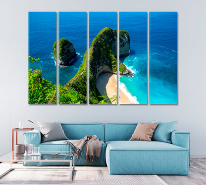 Penida Island Bali Canvas Print-Canvas Print-CetArt-1 Panel-24x16 inches-CetArt