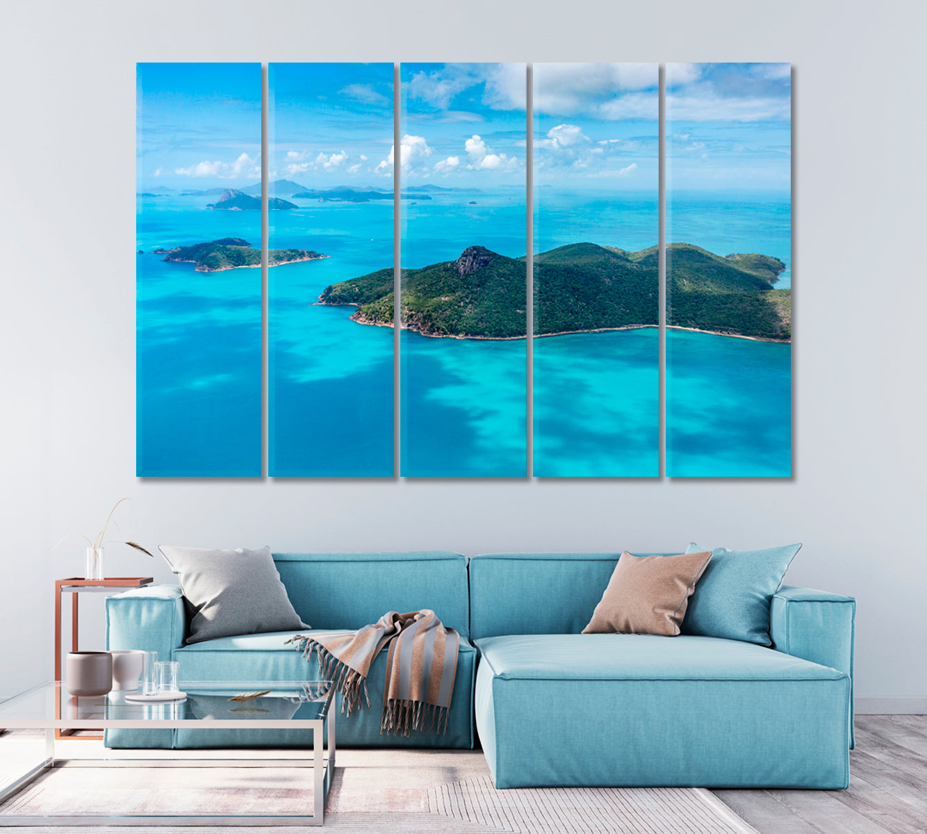 Whitsunday Islands Queensland Australia Canvas Print-Canvas Print-CetArt-1 Panel-24x16 inches-CetArt