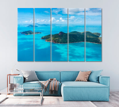 Whitsunday Islands Queensland Australia Canvas Print-Canvas Print-CetArt-1 Panel-24x16 inches-CetArt