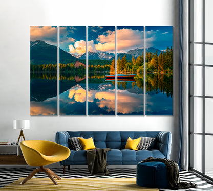 High Tatras Mountains Canvas Print-Canvas Print-CetArt-1 Panel-24x16 inches-CetArt