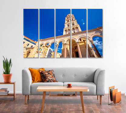 Diocletian's Palace in Dalmatia Croatia Canvas Print-Canvas Print-CetArt-1 Panel-24x16 inches-CetArt