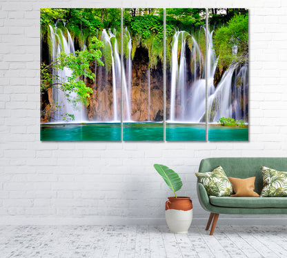 Plitvice Lakes National Park Canvas Print-Canvas Print-CetArt-1 Panel-24x16 inches-CetArt