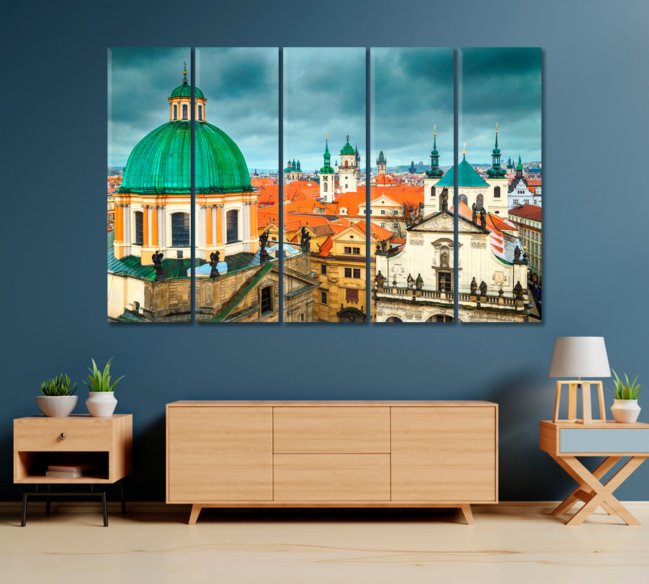 Amazing Old Town Prague Czech Republic Canvas Print-Canvas Print-CetArt-1 Panel-24x16 inches-CetArt