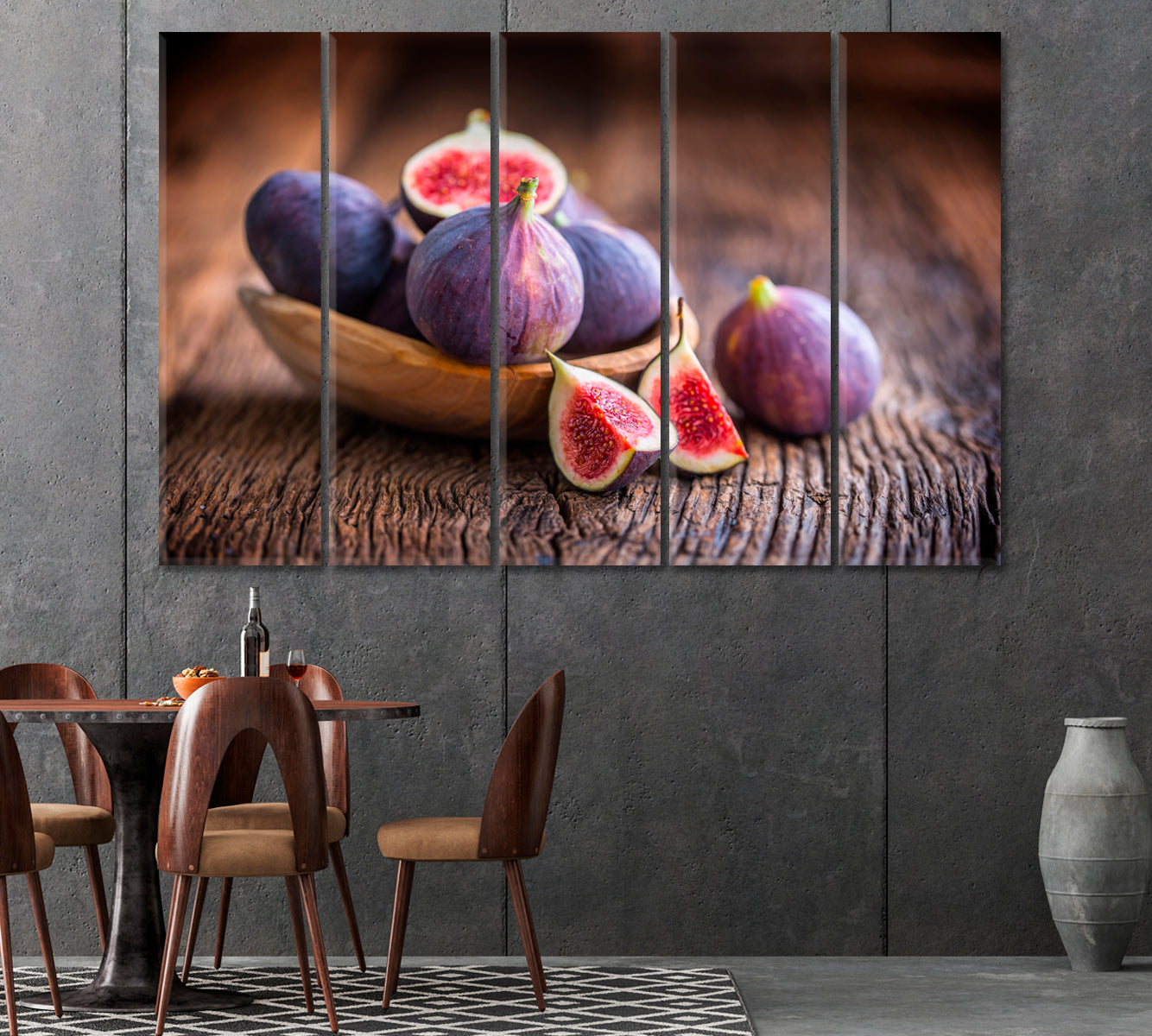 Fig Canvas Print-Canvas Print-CetArt-1 Panel-24x16 inches-CetArt