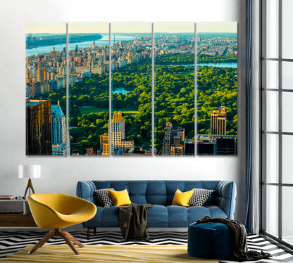 Central Park Manhattan New York Canvas Print-Canvas Print-CetArt-1 Panel-24x16 inches-CetArt