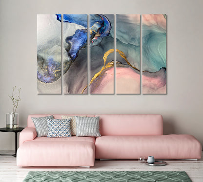 Beautiful Marble Trendy Art Canvas Print-Canvas Print-CetArt-1 Panel-24x16 inches-CetArt