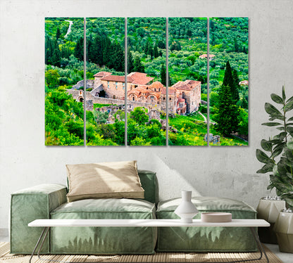 Saint Dimitrios Orthodox Metropolis at Mystras Greece Canvas Print-Canvas Print-CetArt-1 Panel-24x16 inches-CetArt