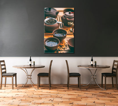 Chinese Tea Ceremony Canvas Print-Canvas Print-CetArt-1 panel-16x24 inches-CetArt