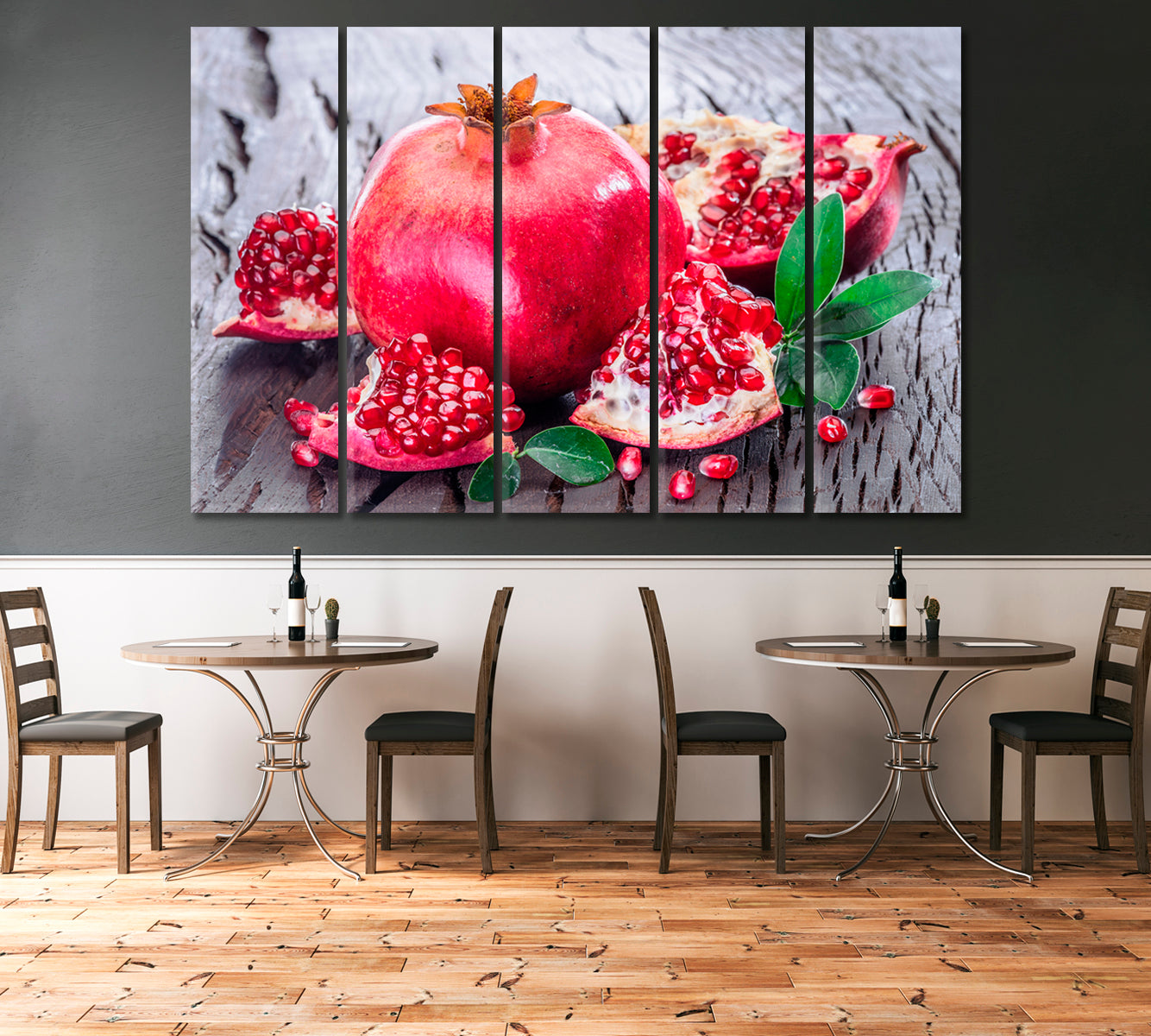 Pomegranate Canvas Print-Canvas Print-CetArt-1 Panel-24x16 inches-CetArt