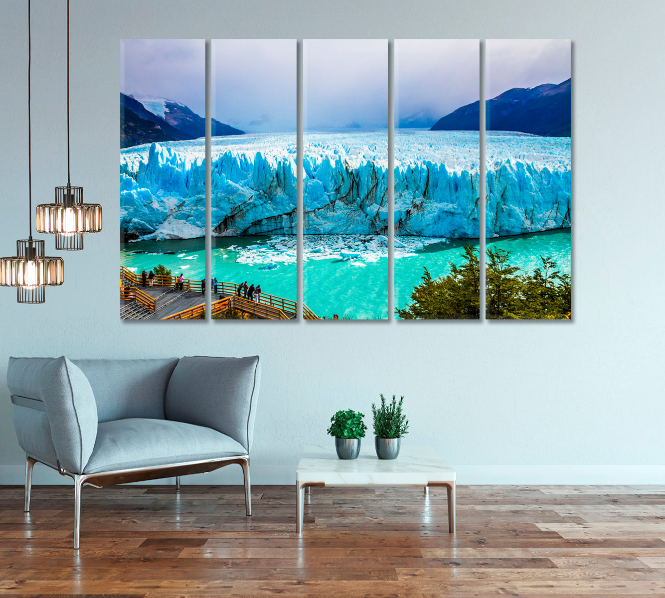 Perito Moreno Glacier Patagonia Argentina Canvas Print-Canvas Print-CetArt-1 Panel-24x16 inches-CetArt