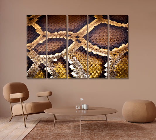 Python Snake Canvas Print-Canvas Print-CetArt-1 Panel-24x16 inches-CetArt