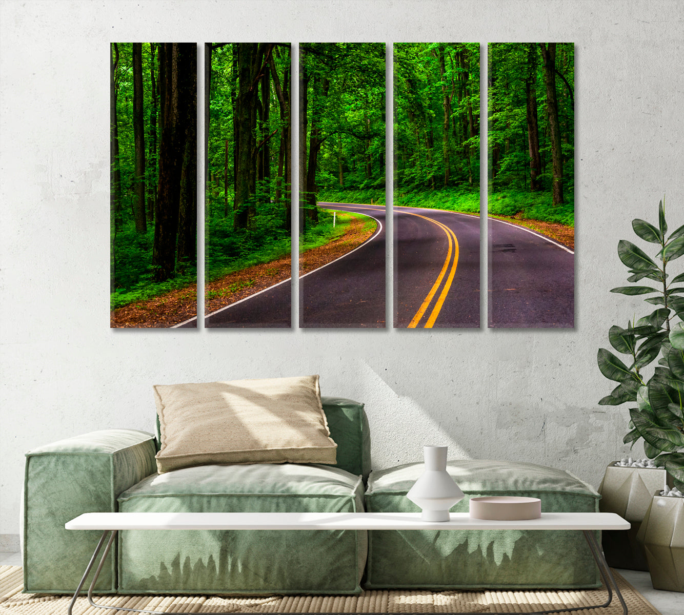 Skyline Drive in Shenandoah National Park Virginia Canvas Print-Canvas Print-CetArt-1 Panel-24x16 inches-CetArt