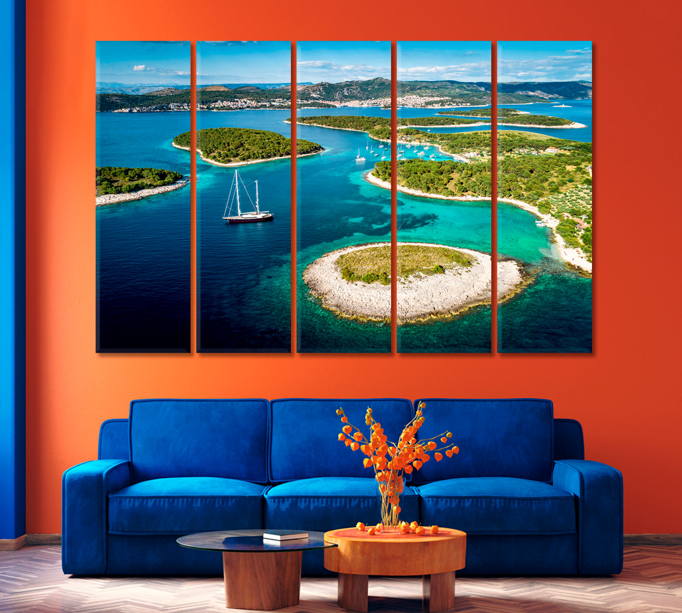 Pakleni Islands Croatia Canvas Print-Canvas Print-CetArt-1 Panel-24x16 inches-CetArt