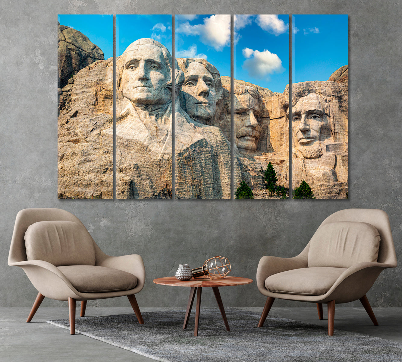 National Memoril Park in South Dakota Canvas Print-Canvas Print-CetArt-1 Panel-24x16 inches-CetArt