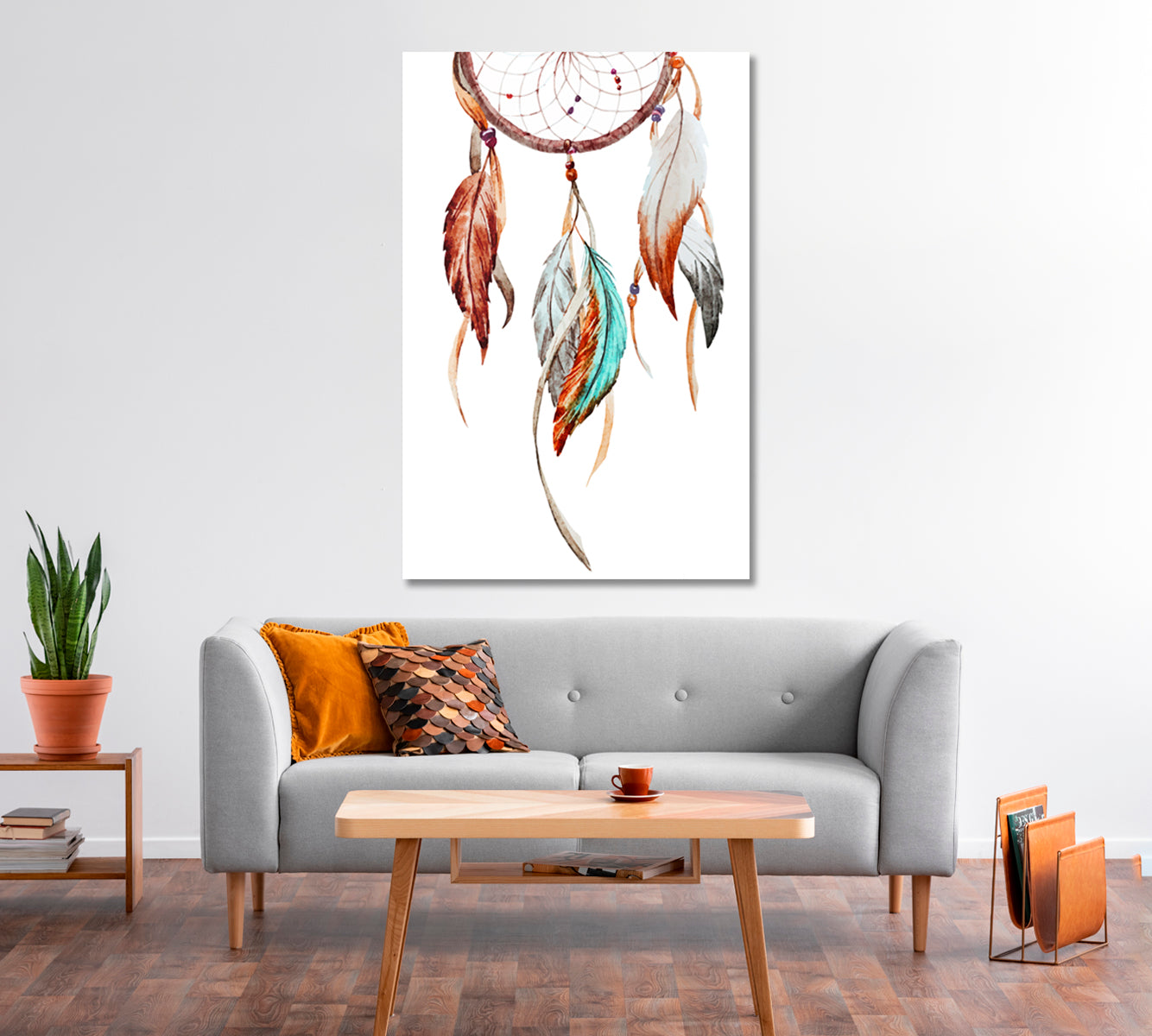 Dreamcatcher Canvas Print-Canvas Print-CetArt-1 panel-16x24 inches-CetArt