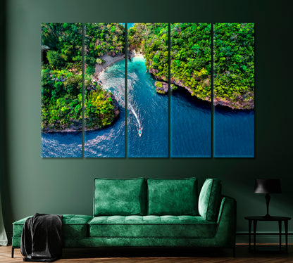 Koh Lao Lading Island Thailand Canvas Print-Canvas Print-CetArt-1 Panel-24x16 inches-CetArt