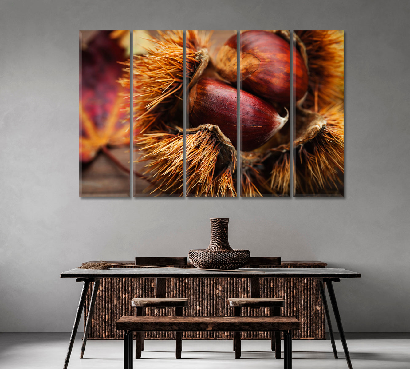 Сhestnuts Canvas Print-Canvas Print-CetArt-1 Panel-24x16 inches-CetArt