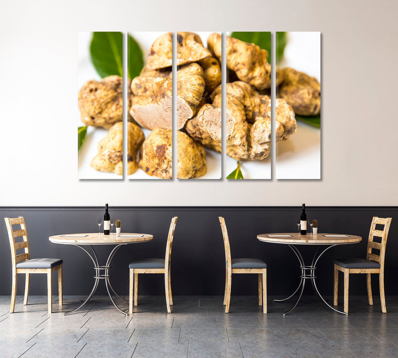 White Truffles Canvas Print-Canvas Print-CetArt-1 Panel-24x16 inches-CetArt