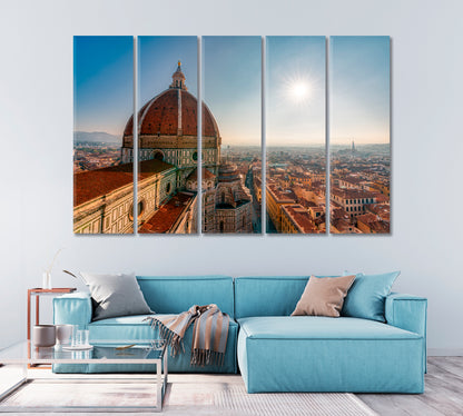 Santa Maria del Fiore Duomo Florence Italy Canvas Print-Canvas Print-CetArt-1 Panel-24x16 inches-CetArt