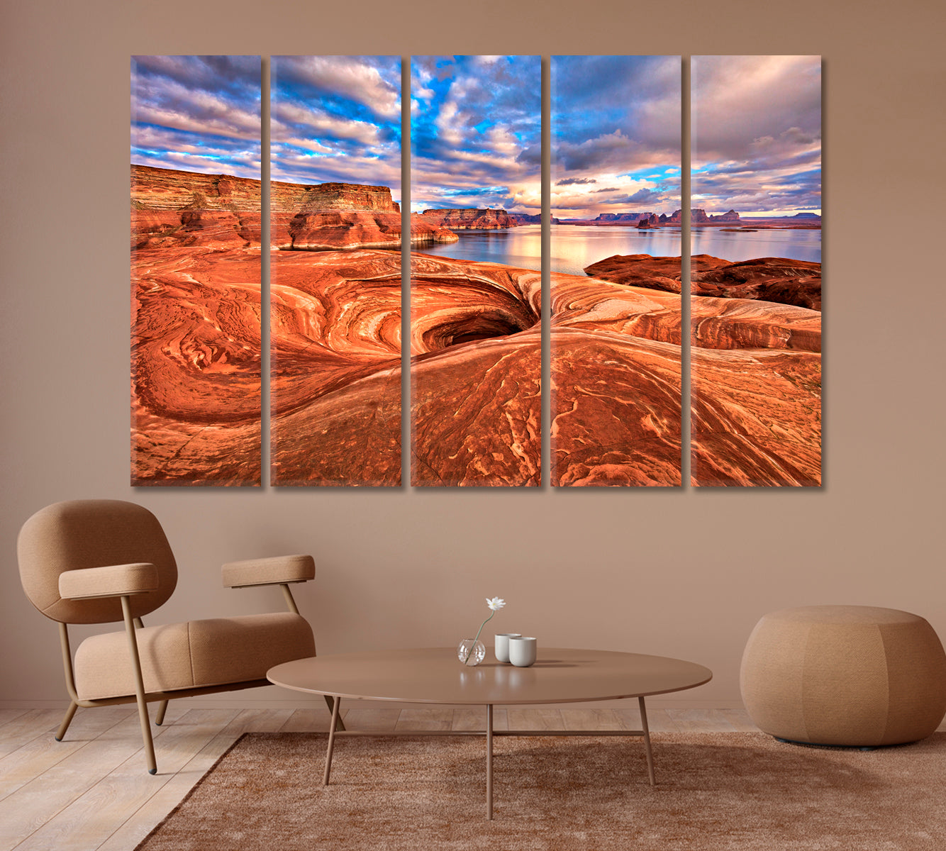 Lake Powell Arizona Canvas Print-Canvas Print-CetArt-1 Panel-24x16 inches-CetArt