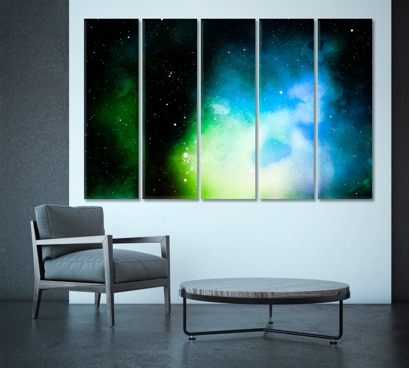 Abstract Outer Space Canvas Print-Canvas Print-CetArt-1 Panel-24x16 inches-CetArt