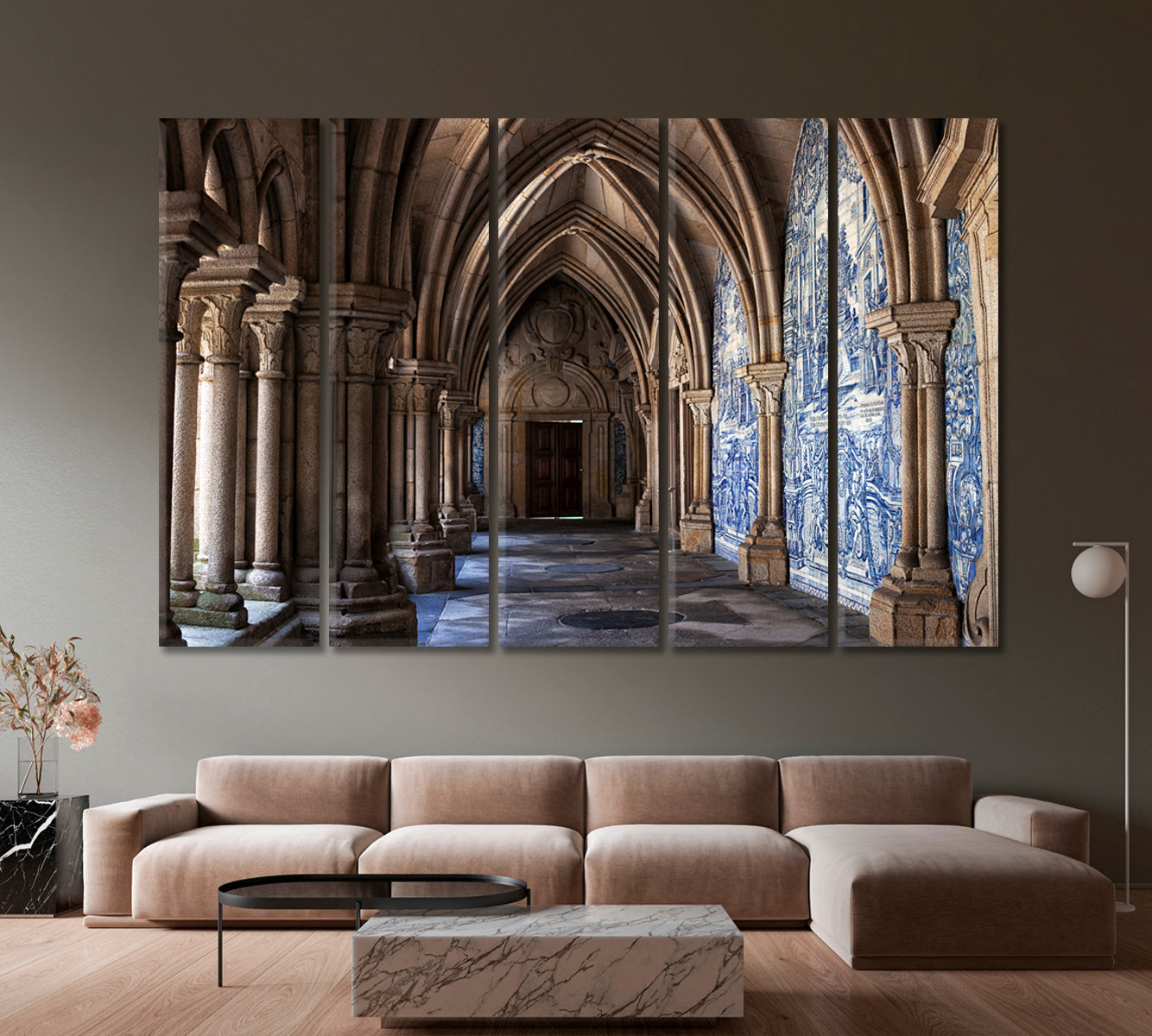 Porto Cathedral Portugal Canvas Print-Canvas Print-CetArt-1 Panel-24x16 inches-CetArt