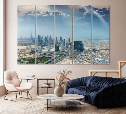 Dubai United Arab Emirates Canvas Print-Canvas Print-CetArt-1 Panel-24x16 inches-CetArt