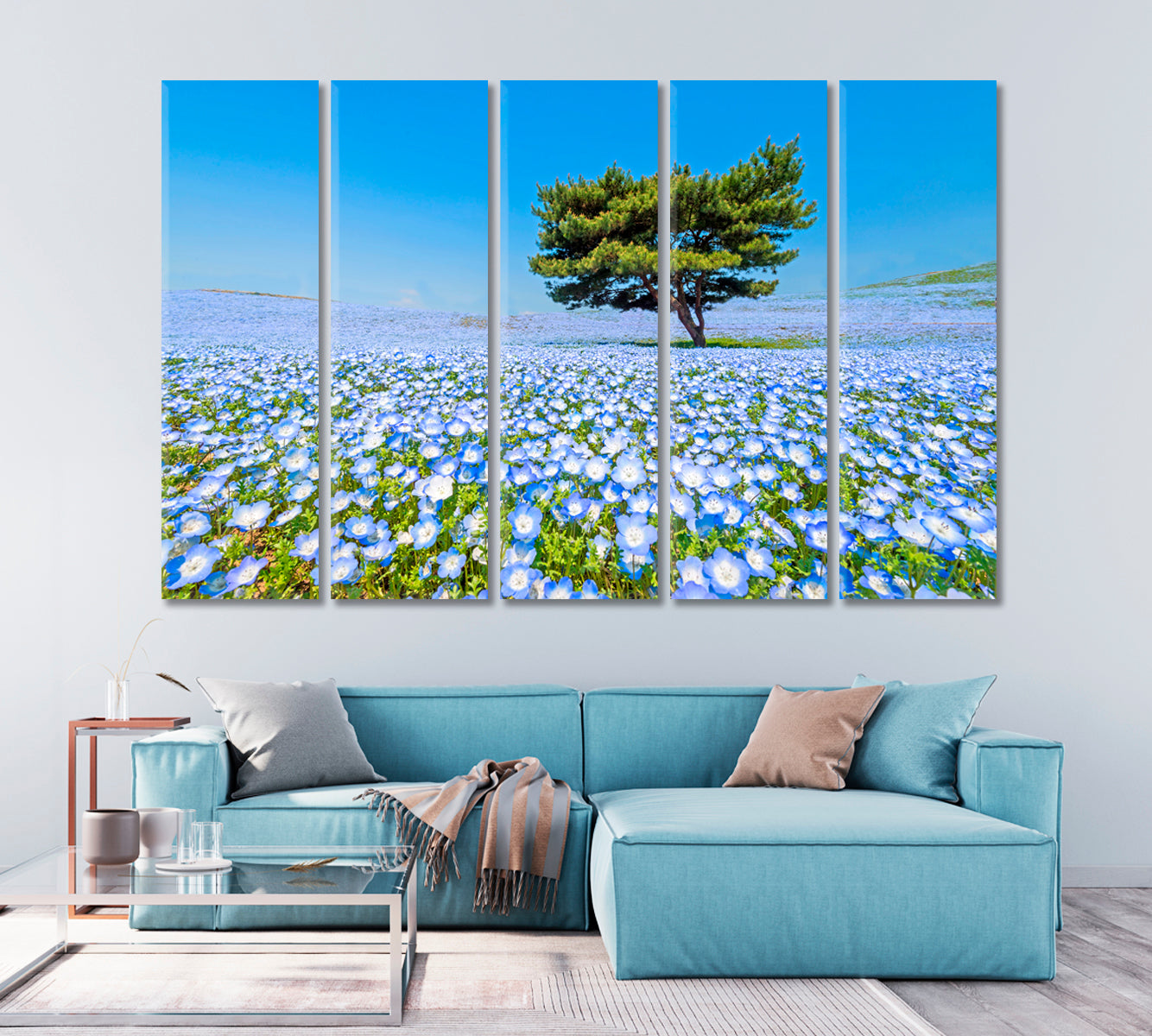 Hitachi National Seaside Park Japan Canvas Print-Canvas Print-CetArt-1 Panel-24x16 inches-CetArt