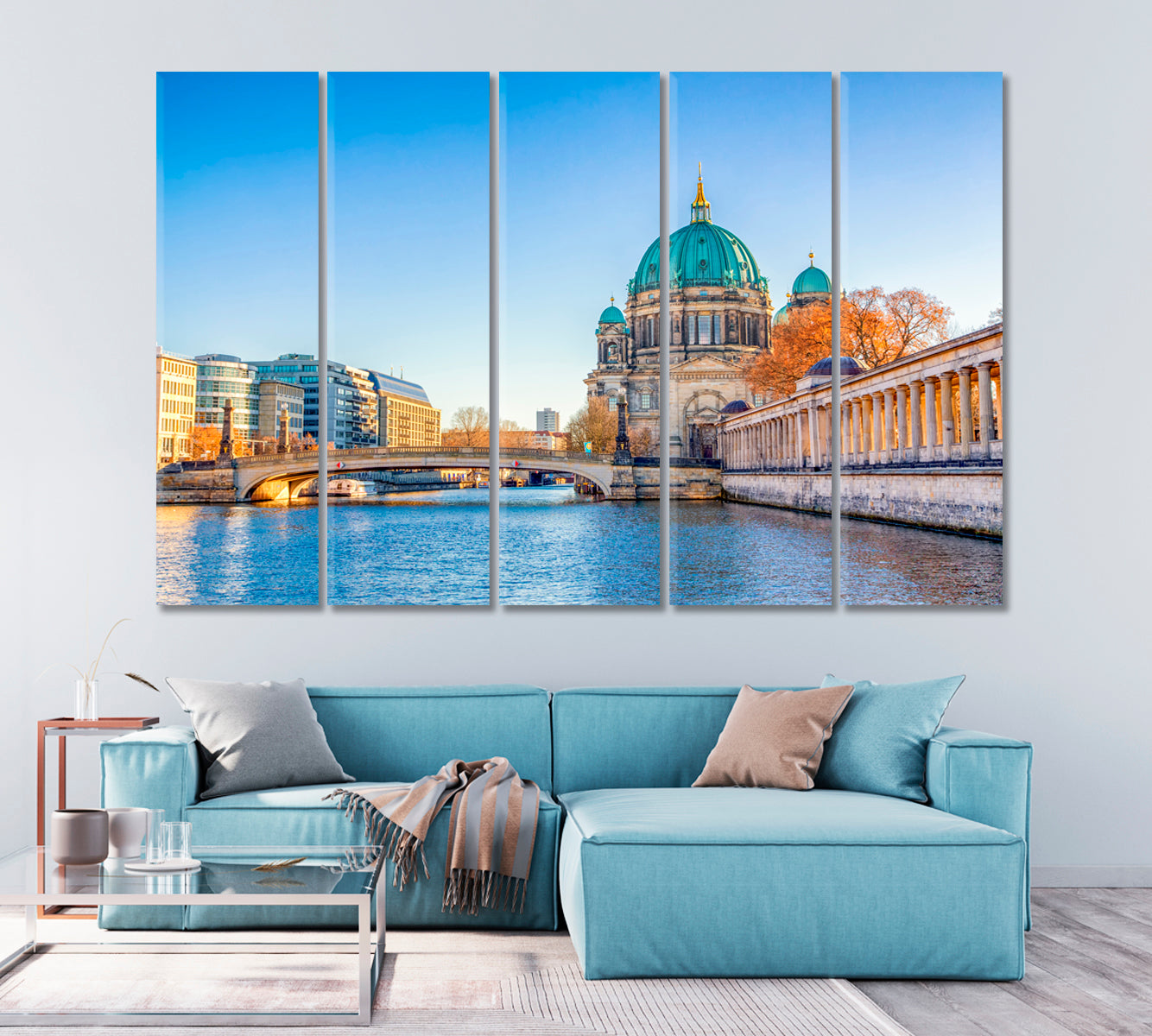 Berlin Cathedral Germany Canvas Print-Canvas Print-CetArt-1 Panel-24x16 inches-CetArt