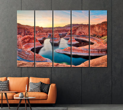 Glen Canyon National Park Arizona United States Canvas Print-Canvas Print-CetArt-1 Panel-24x16 inches-CetArt