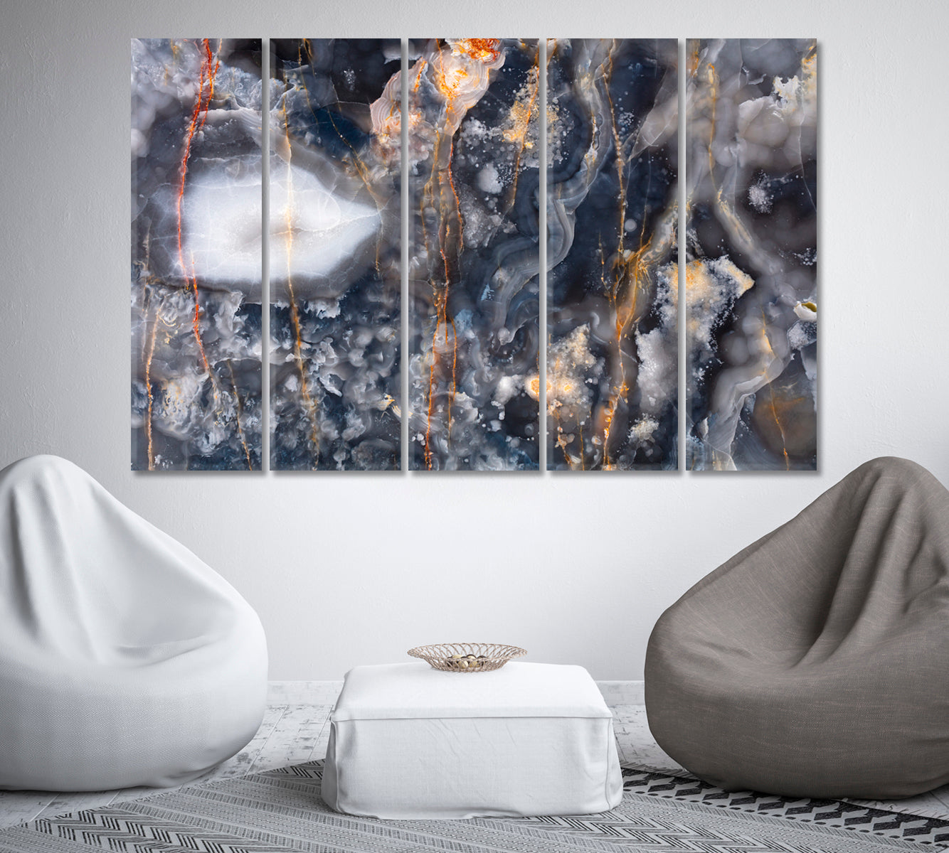 Luxury Natural Onyx Canvas Print-Canvas Print-CetArt-1 Panel-24x16 inches-CetArt