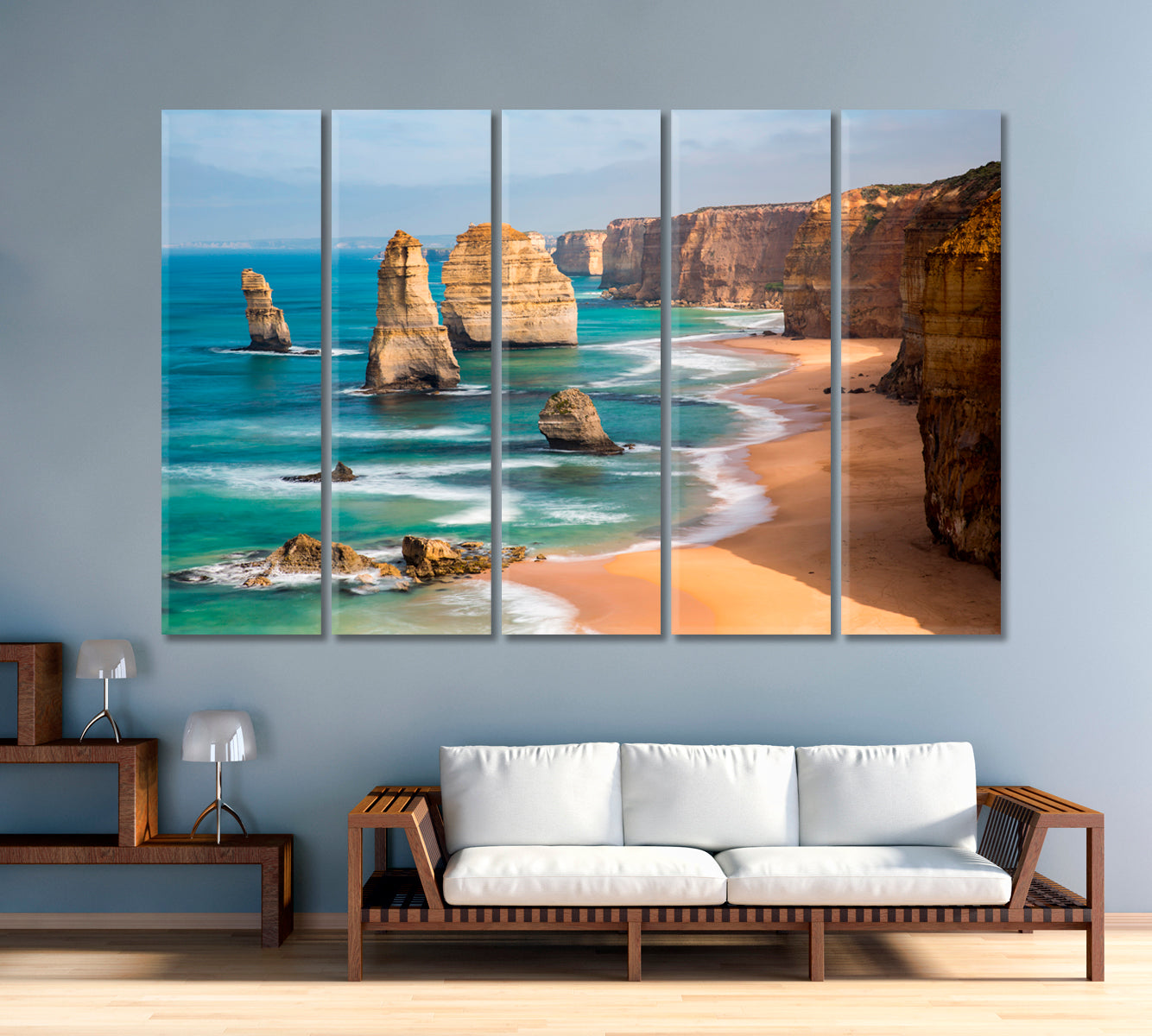 Rocks Twelve Apostles Australia Canvas Print-Canvas Print-CetArt-1 Panel-24x16 inches-CetArt