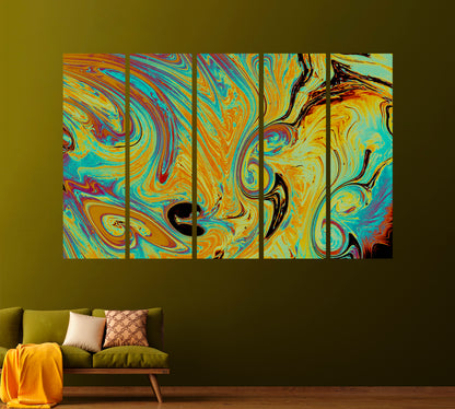 Colorful Abstract Patterns Canvas Print-Canvas Print-CetArt-1 Panel-24x16 inches-CetArt