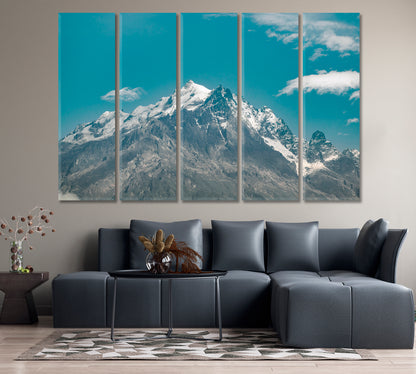 Himalayas Mountain Range Canvas Print-Canvas Print-CetArt-1 Panel-24x16 inches-CetArt