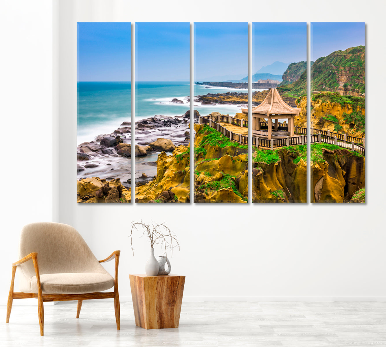 Heping Island Park in Keelung Taiwan Canvas Print-Canvas Print-CetArt-1 Panel-24x16 inches-CetArt