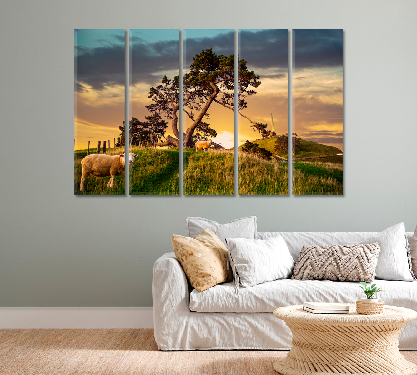 One Tree Hill in Auckland New Zealand Canvas Print-Canvas Print-CetArt-1 Panel-24x16 inches-CetArt