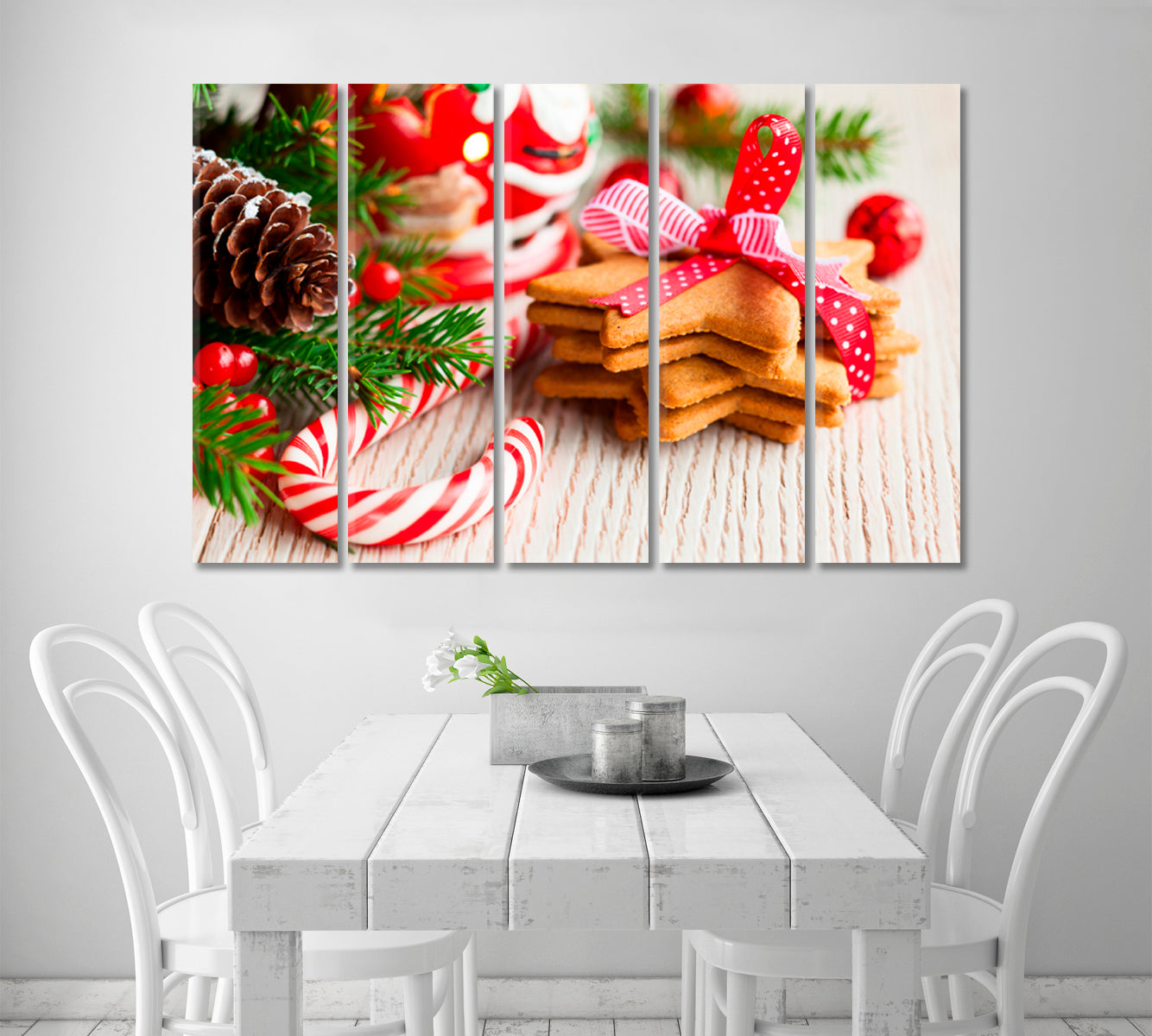 Christmas Cookies Canvas Print-Canvas Print-CetArt-1 Panel-24x16 inches-CetArt