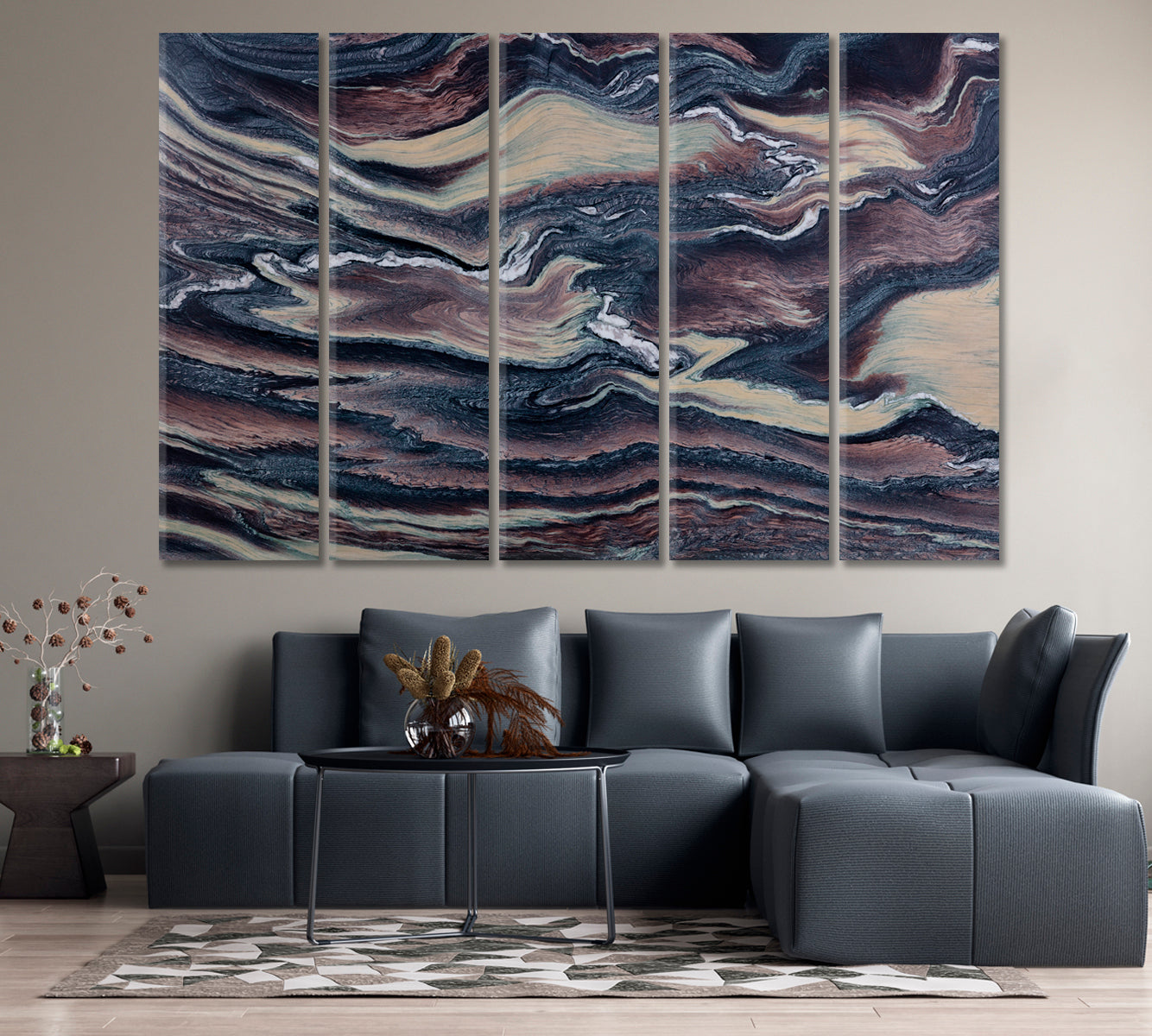 Natural Quartzite Canvas Print-Canvas Print-CetArt-1 Panel-24x16 inches-CetArt